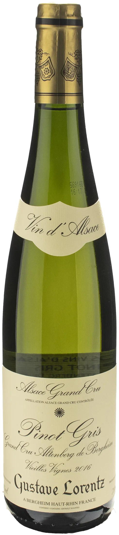 Gustave Lorentz Pinot Gris Grand Cru Altenberg de Bergheim 2016