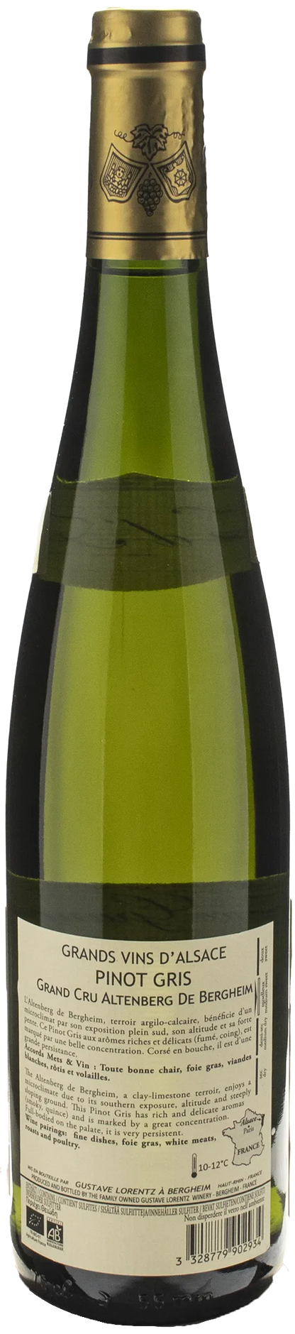 Gustave Lorentz Pinot Gris Grand Cru Altenberg de Bergheim 2016