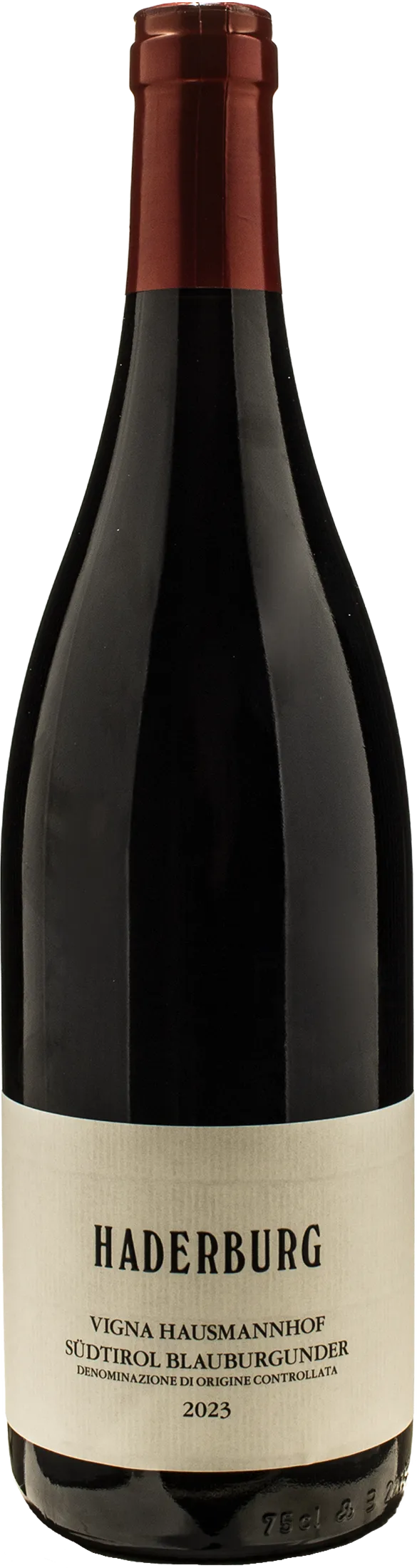 Haderburg Blauburgunder Hausmannhof 2023
