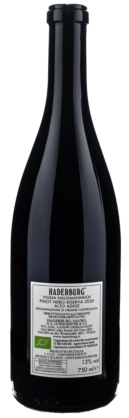 Haderburg Blauburgunder Pinot Nero Riserva Hausmannhof 2020