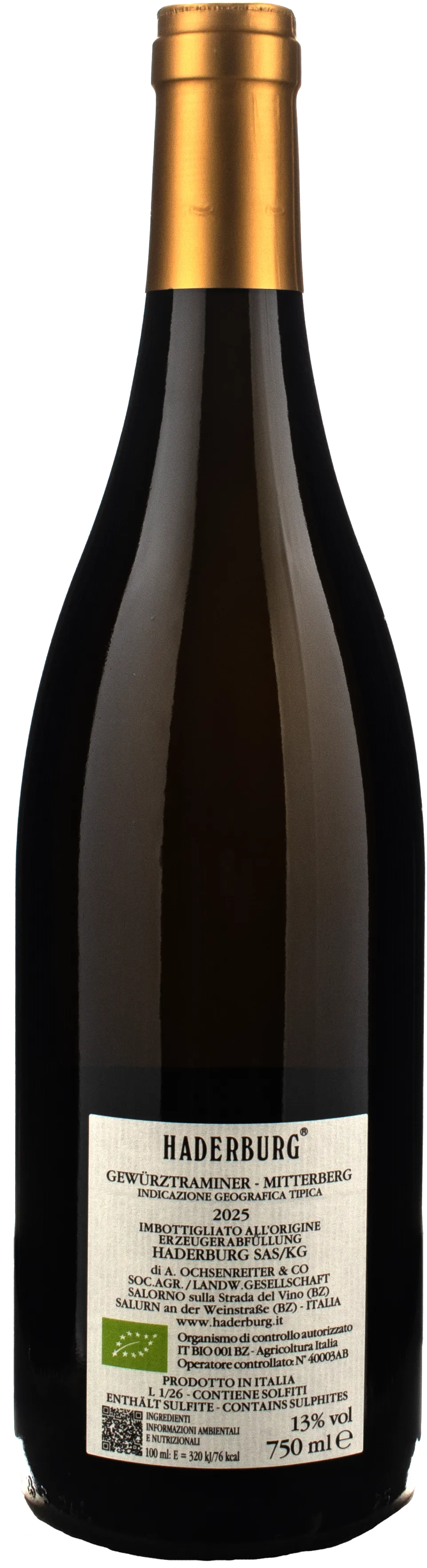 Haderburg Gewurztraminer 2025