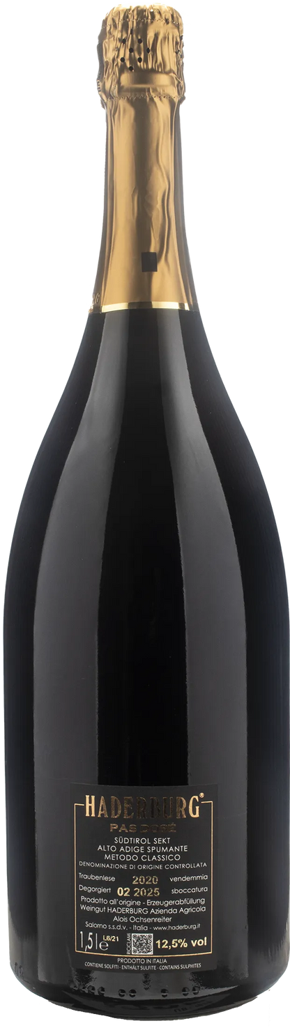 Haderburg Metodo Classico Pas Dose Millesimato Magnum 2020