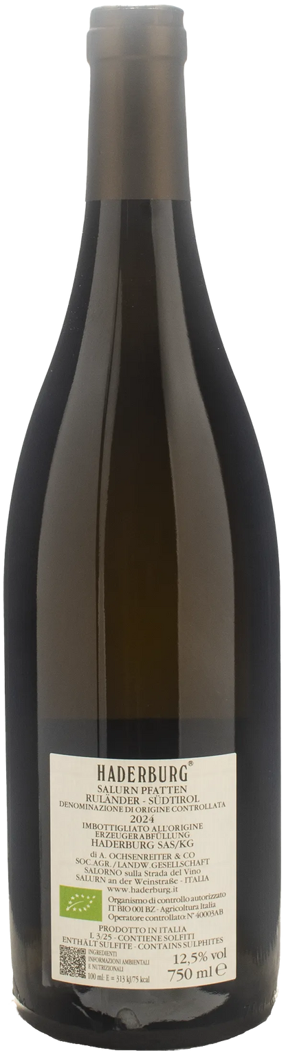 Haderburg Salurn Pfatten Pinot Grigio 2024