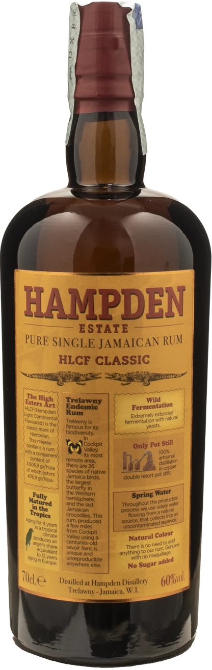 Hampden Estate Single Jamaican Rum Overproof