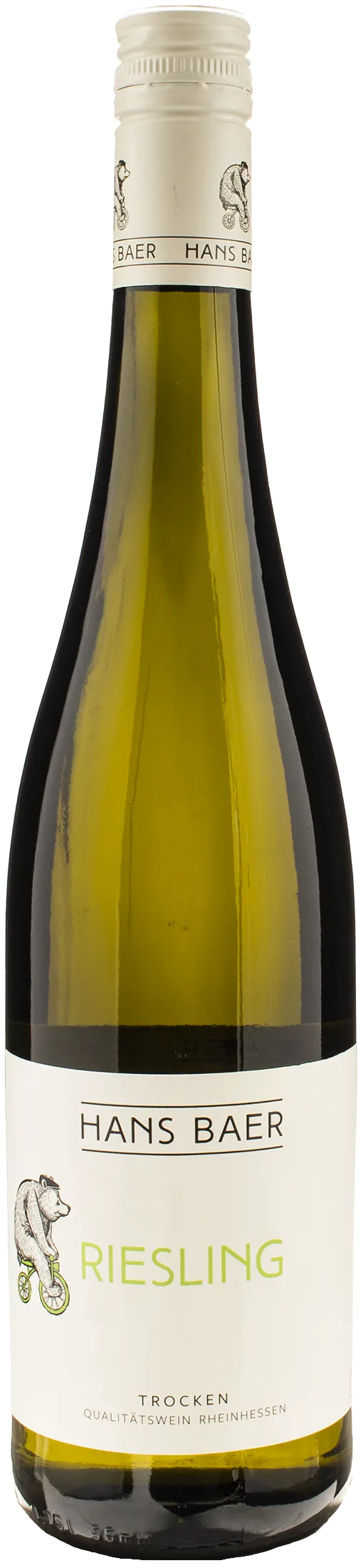 Hans Baer Rheinhessen Riesling Troken Dry 2023
