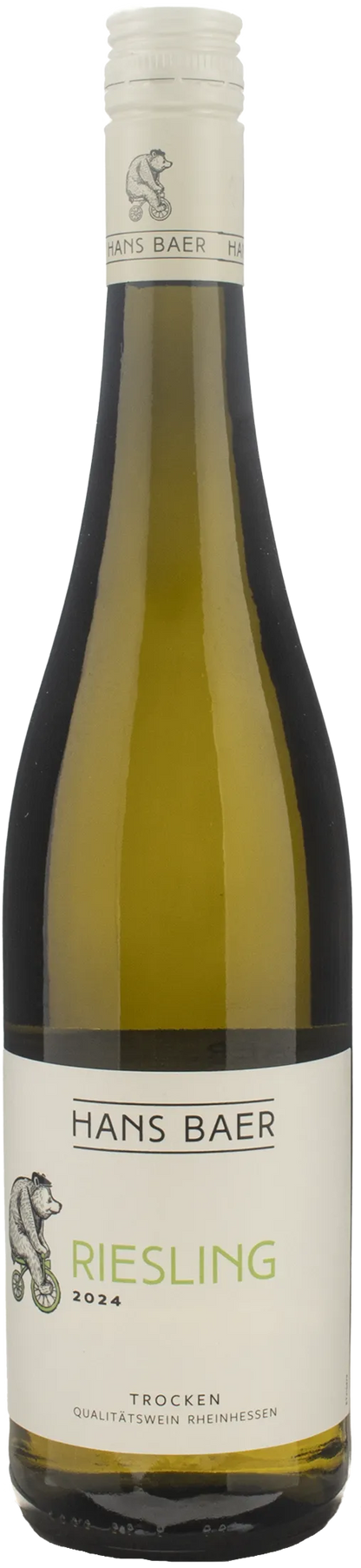 Hans Baer Rheinhessen Riesling Troken Dry 2024