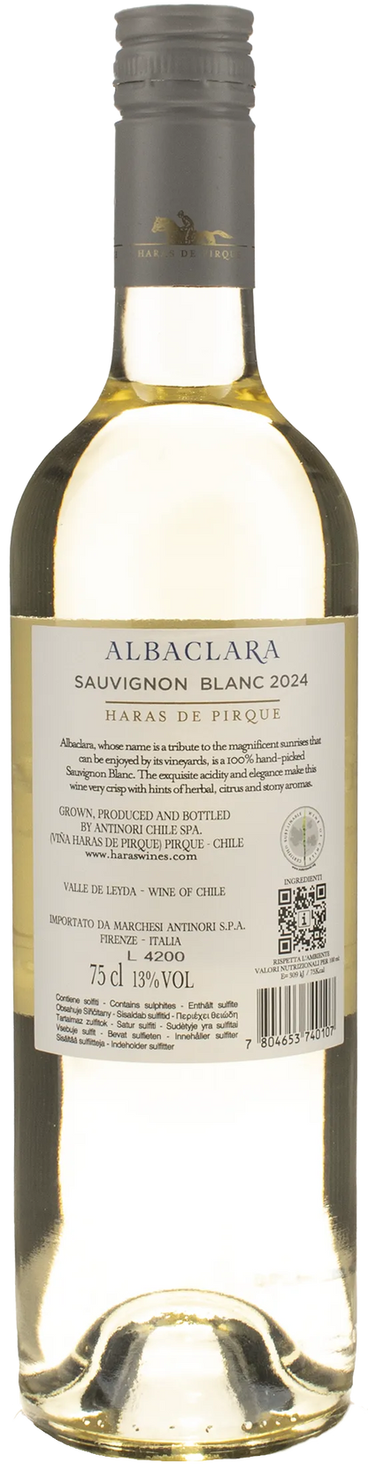 Haras de Pirque Albaclara Sauvignon Blanc 2024