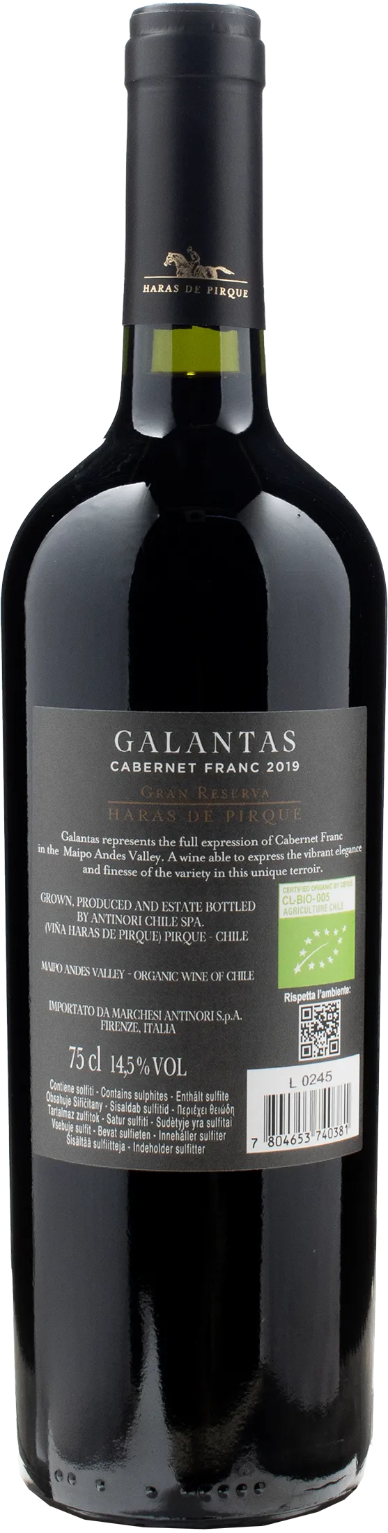 Haras de Pirque Galantas Gran Reserva 2019