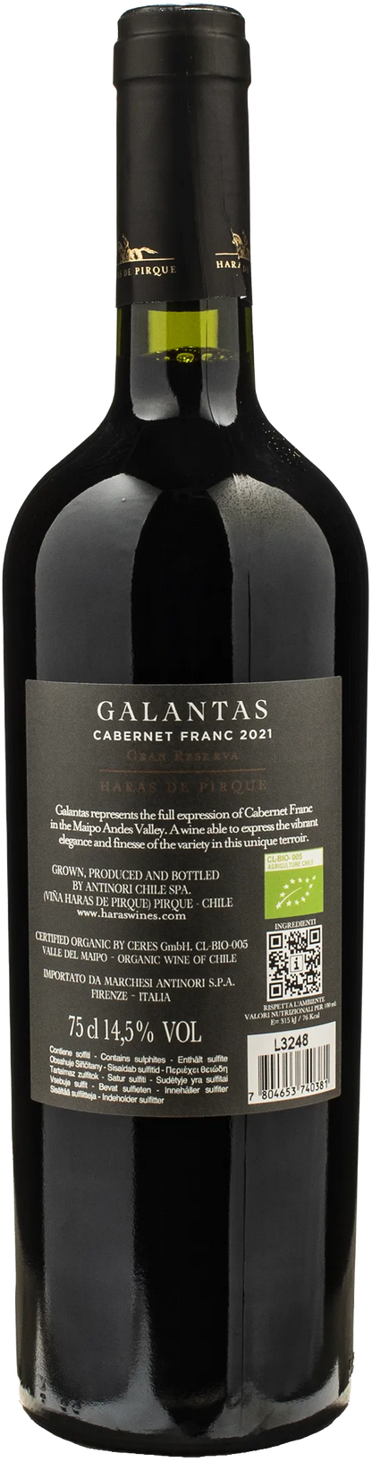 Haras de Pirque Galantas Gran Reserva 2021