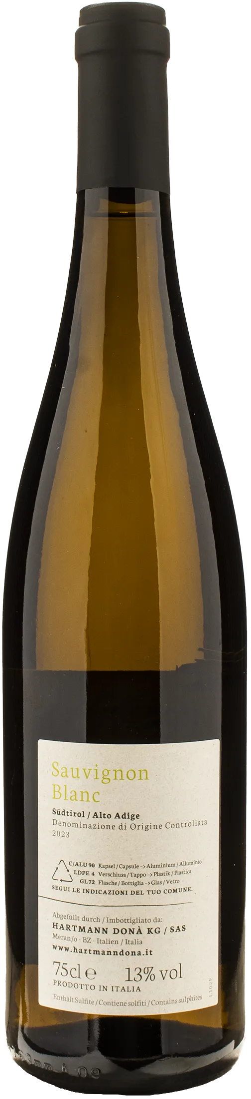 Hartmann Dona Sauvignon Blanc 2023