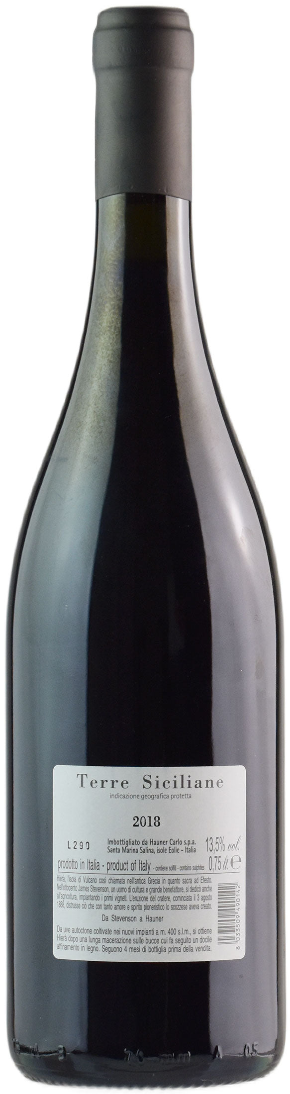 Hauner Hierà Sicilia Rosso 2018