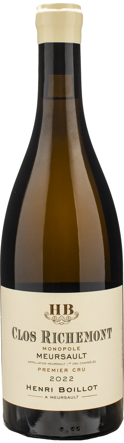 Henri Boillot Meursault 1er Cru Clos Richemont 2022