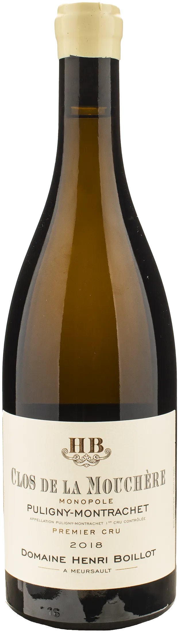 Henri Boillot Puligny-Montrachet 1er Cru Clos de la Mouchere Monopole 2018