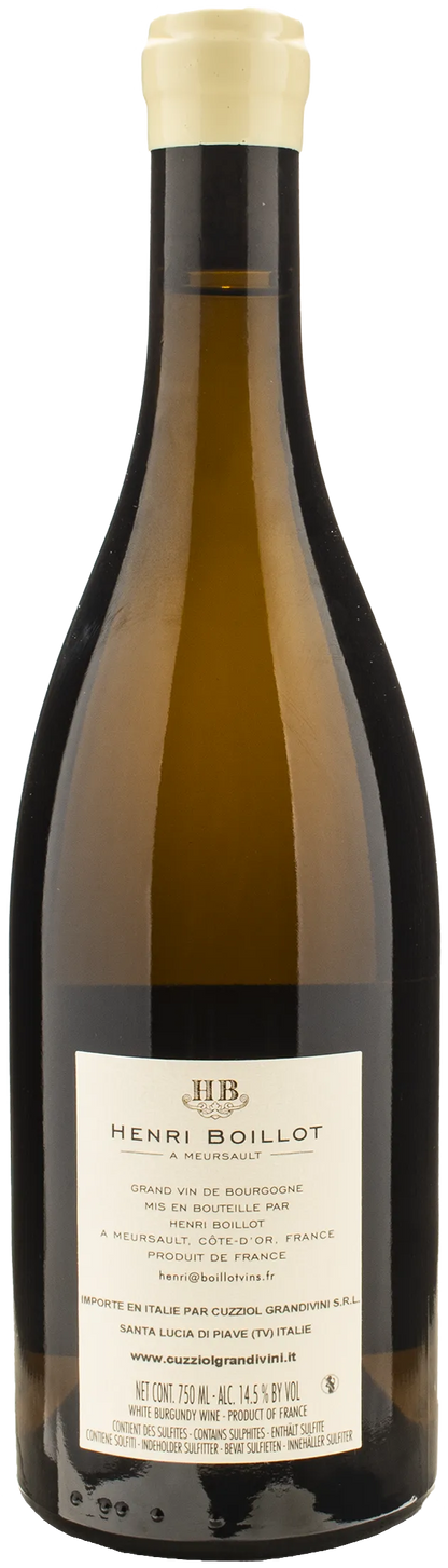 Henri Boillot Puligny-Montrachet 1er Cru Clos de la Mouchere Monopole 2018
