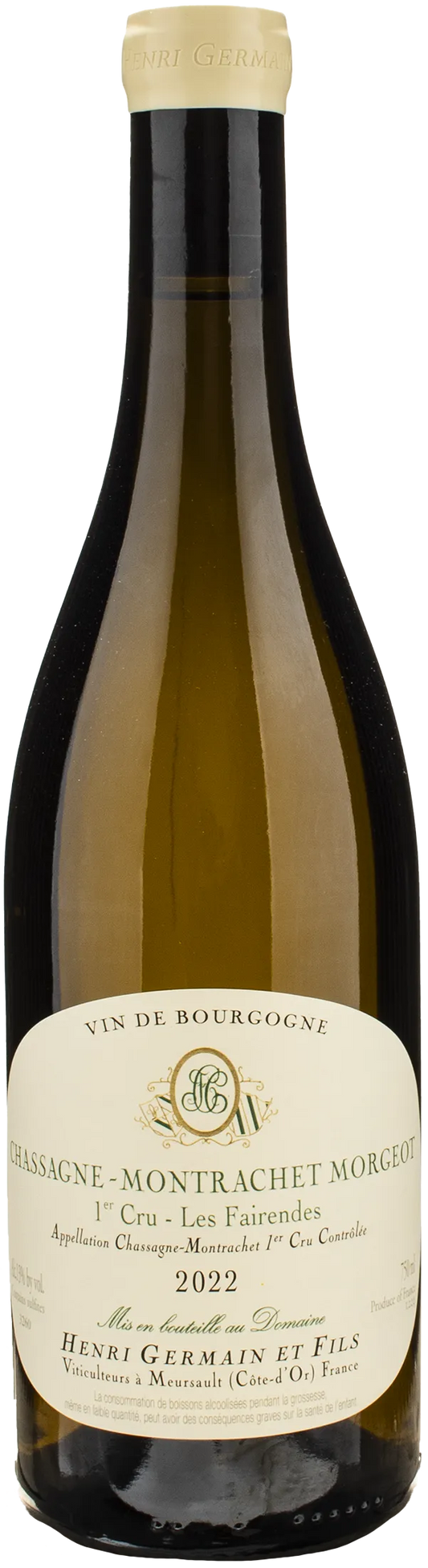 Henri Germain Chassagne Montrachet 1er Cru Morgeot Les Fairendes 2022
