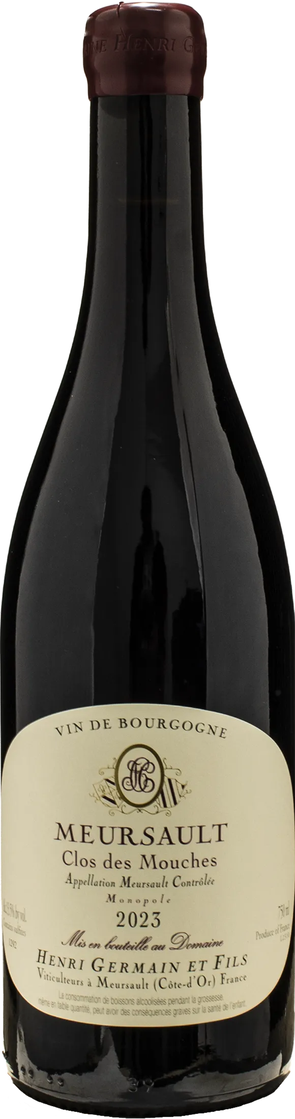 Henri Germain Meursault Rouge Clos des Mouches 2023