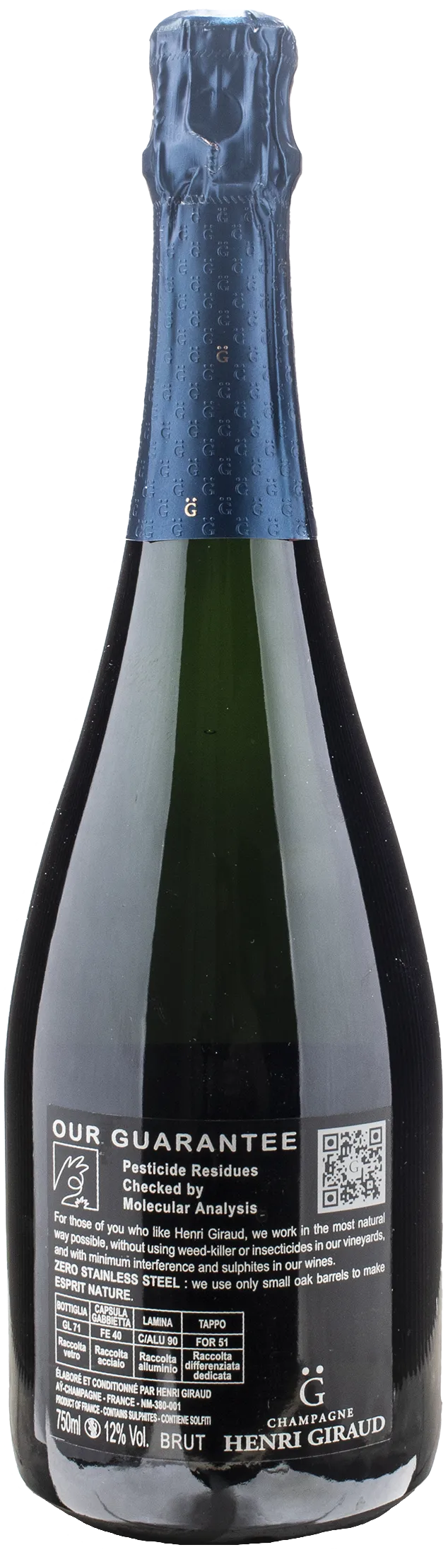 Henri Giraud Champagne Esprit Brut Nature