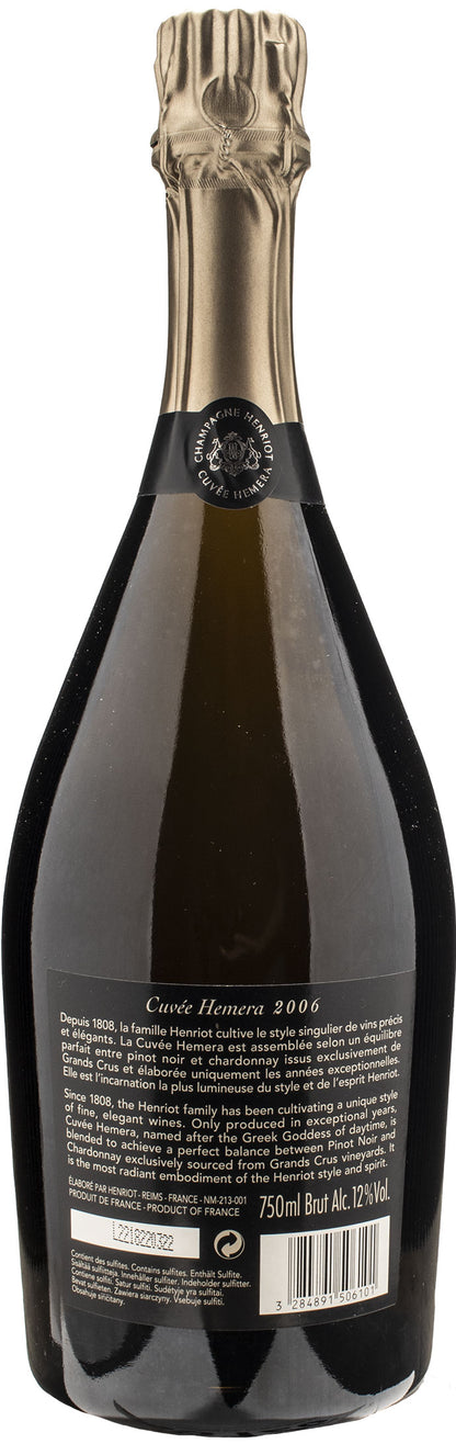 Henriot Champagne Gran Cru Cuvée Hemera 2006