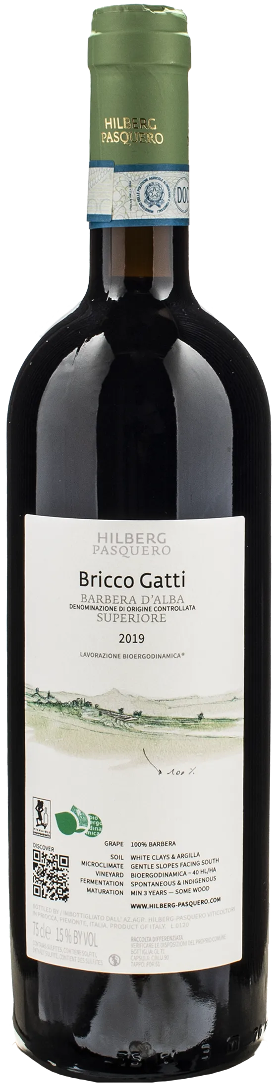 Hilberg Pasquero Barbera d'Alba Superiore Bricco Gatti 2019