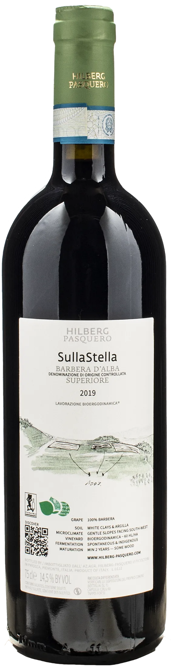 Hilberg Pasquero Barbera d'Alba Superiore SullaStella 2019