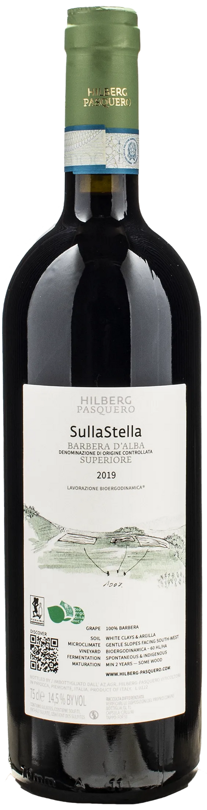 Hilberg Pasquero Barbera d'Alba Superiore SullaStella 2019