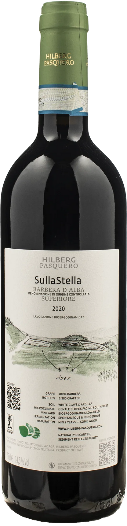 Hilberg Pasquero Barbera d'Alba Superiore SullaStella 2020