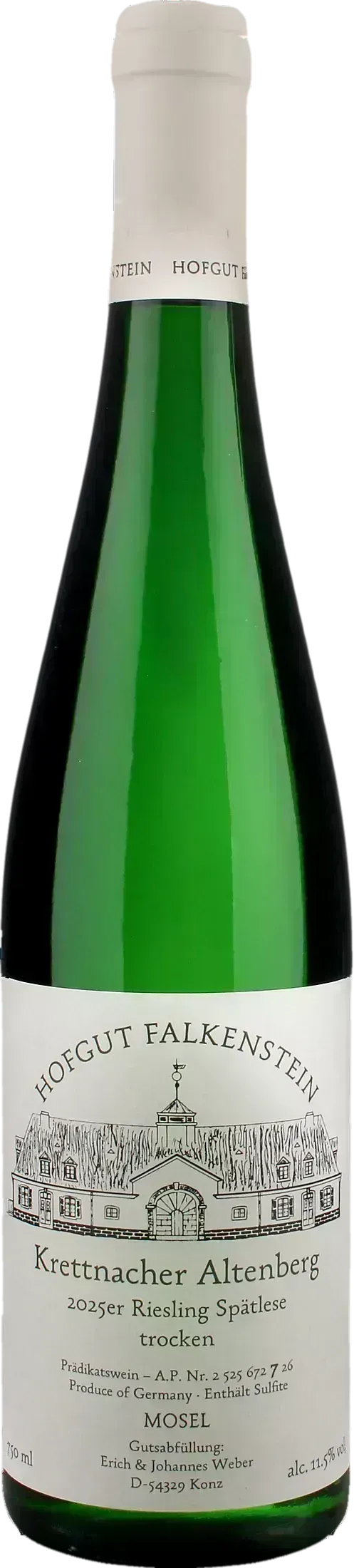 Hofgut Falkenstein Krettnacher Altenberg Riesling Spatlese Trocken 2025