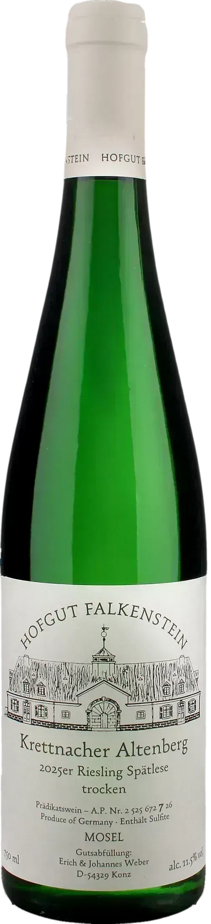 Hofgut Falkenstein Krettnacher Altenberg Riesling Spatlese Trocken 2025