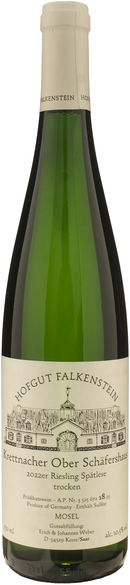 Hofgut Falkenstein Krettnacher Ober Schaferhaus Spatlese 2022