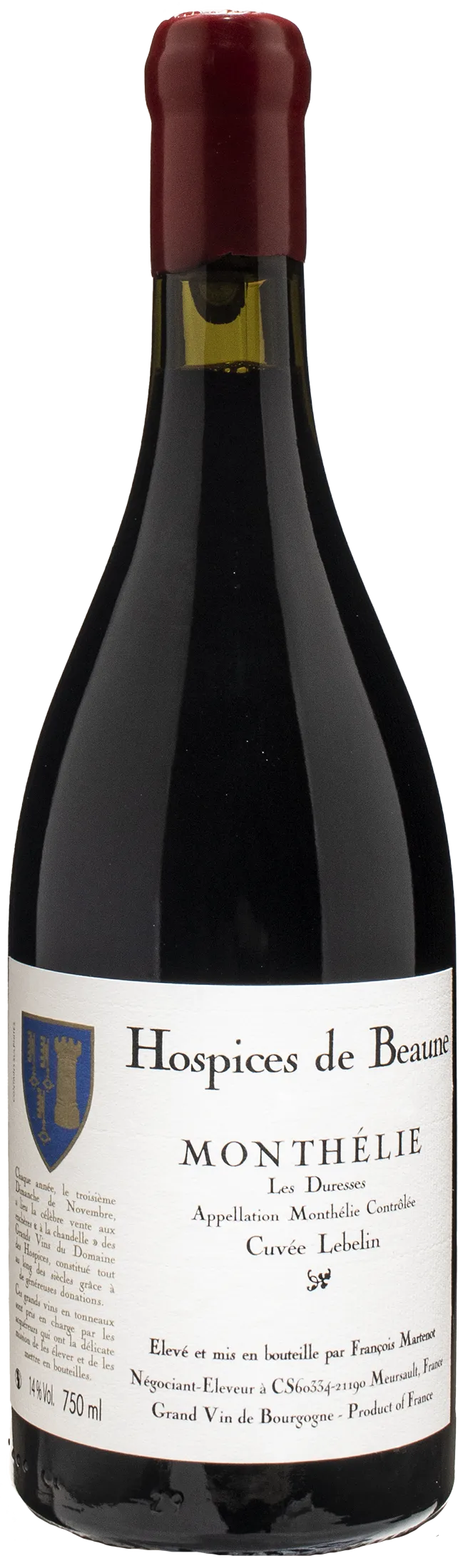 Hospices De Beaune Monthelie Les Duresses Cuvee Lebelin 2020