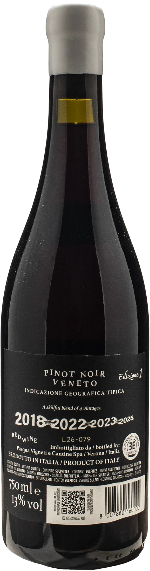 House of Smith Pasqua Pinot Noir Edizione 1
