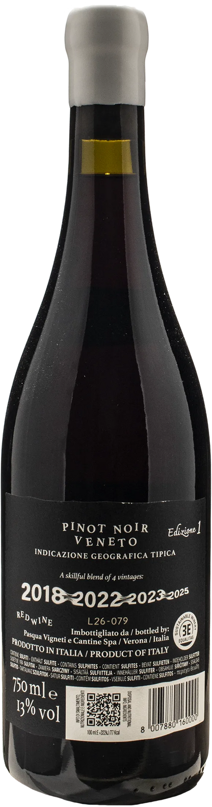 House of Smith Pasqua Pinot Noir Edizione 1