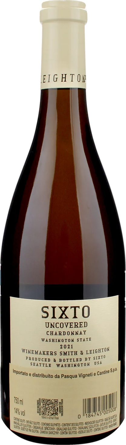 House of Smith Sixto Uncovered Chardonnay 2021