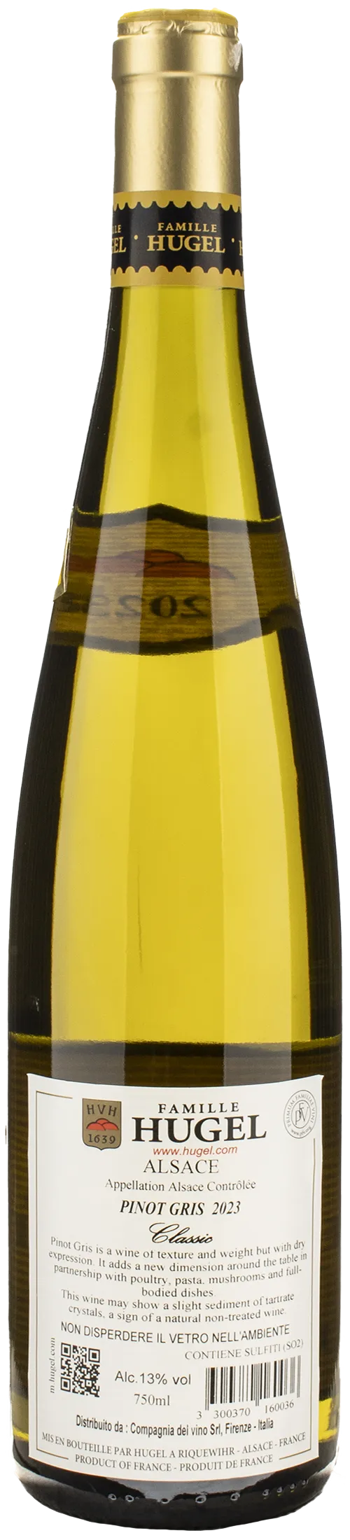 Hugel & Fils Alsace Pinot Gris Classic 2023