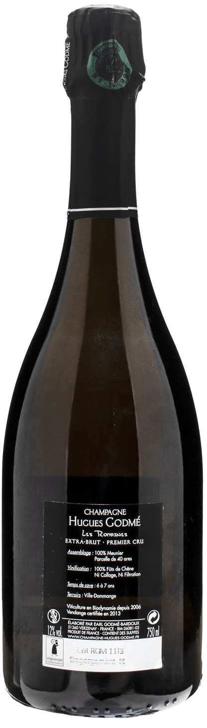 Hugues Godme Champagne 1er Cru Les Romaines Extra Brut 2011