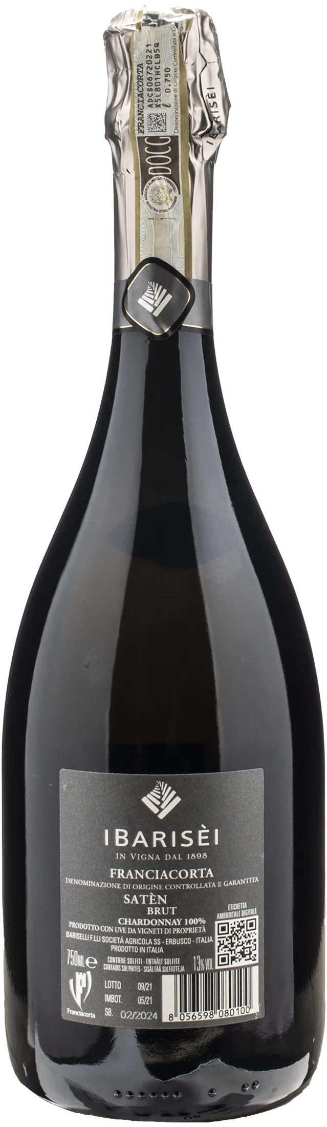 I Barisei Franciacorta Saten Brut Cuvée Millesimato 2020