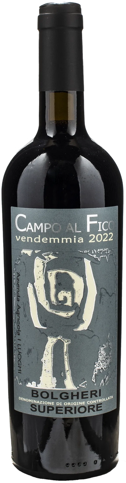 I Luoghi Bolgheri Rosso Superiore Campo al Fico 2022