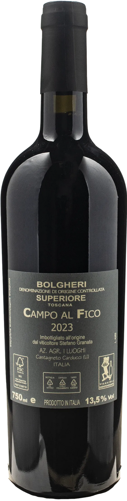 I Luoghi Bolgheri Rosso Superiore Campo al Fico 2023