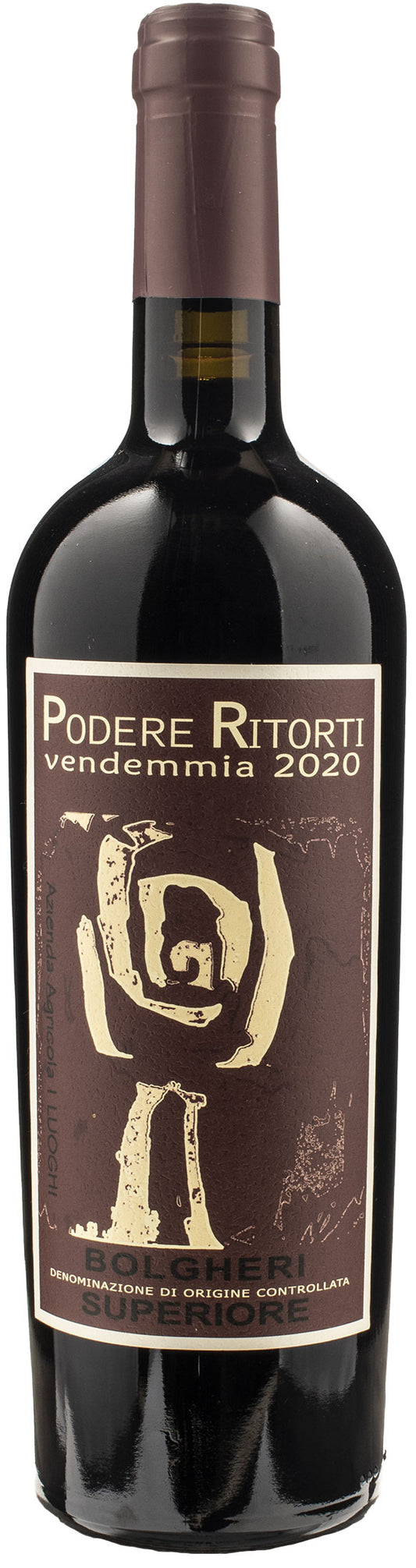 I Luoghi Bolgheri Rosso Superiore Podere Ritorti 2020