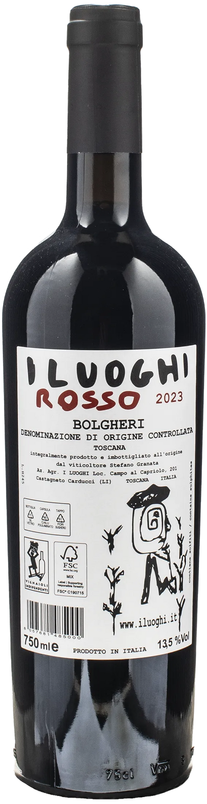 I Luoghi Bolghieri Rosso Toscana 2023