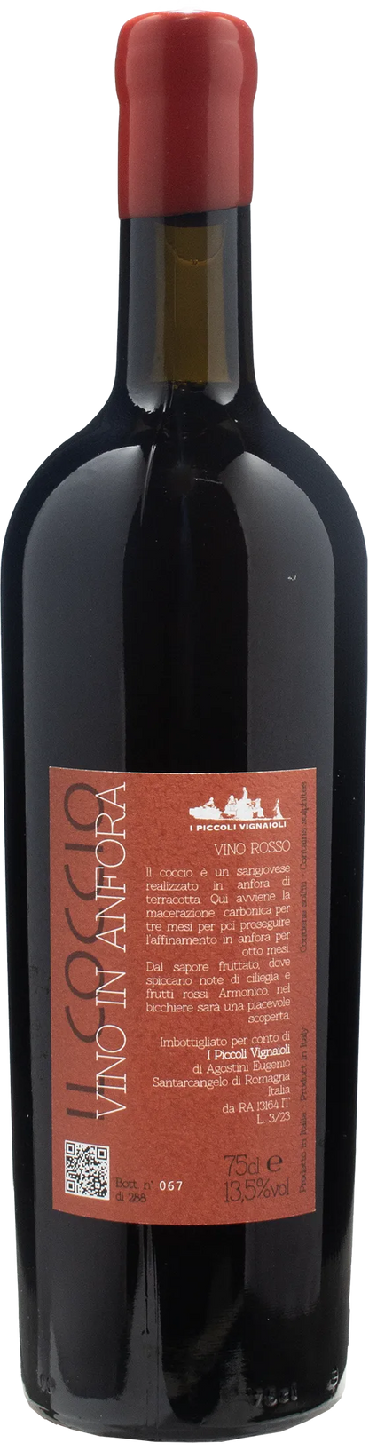 I Piccoli Vignaioli Il Coccio vino rosso in anfora
