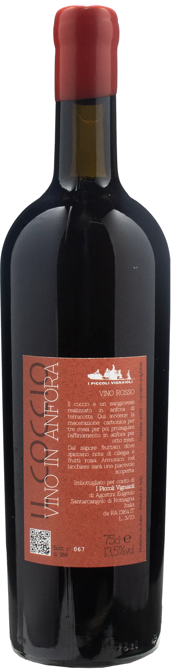 I Piccoli Vignaioli Il Coccio vino rosso in anfora