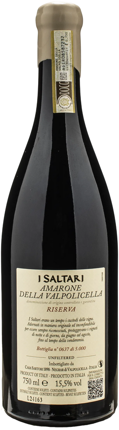 I Saltari Amarone della Valpolicella Riserva 2017
