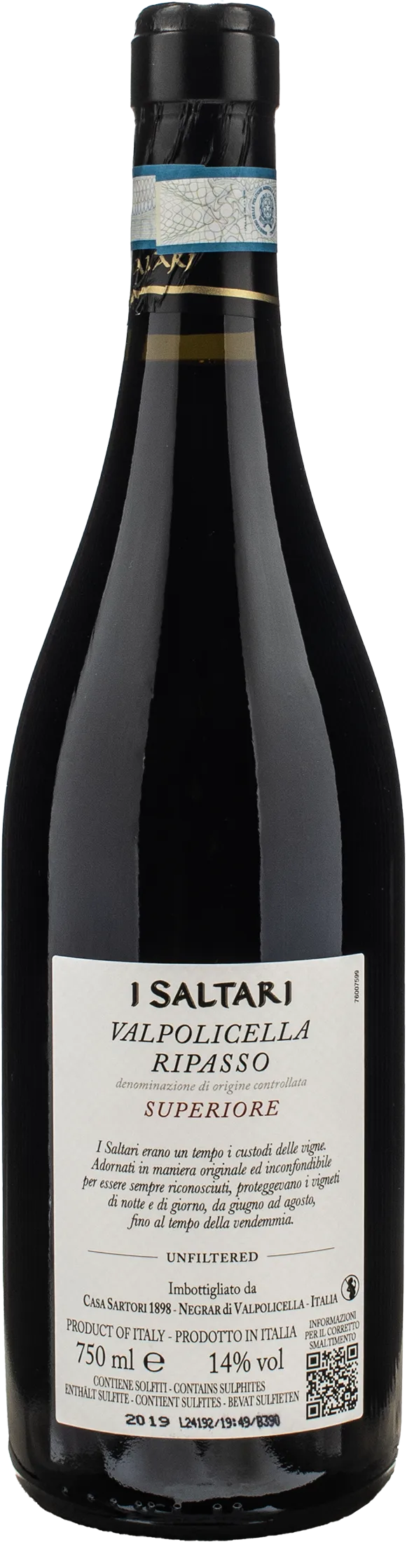 I Saltari Valpolicella Ripasso Superiore 2019