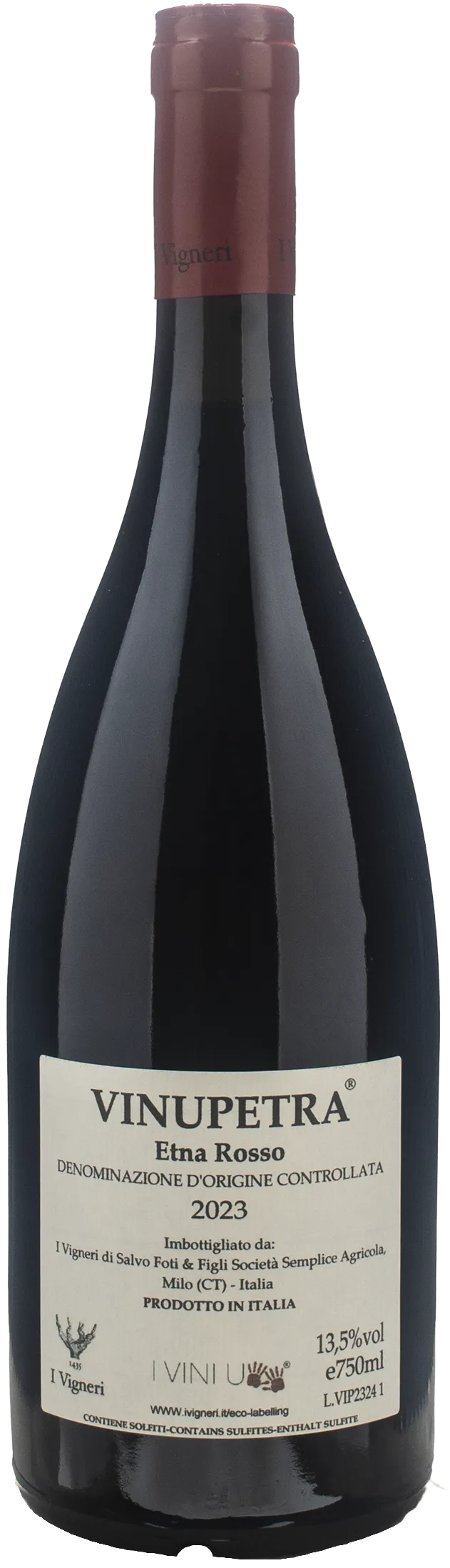I Vigneri Etna Rosso Vinupetra 2023