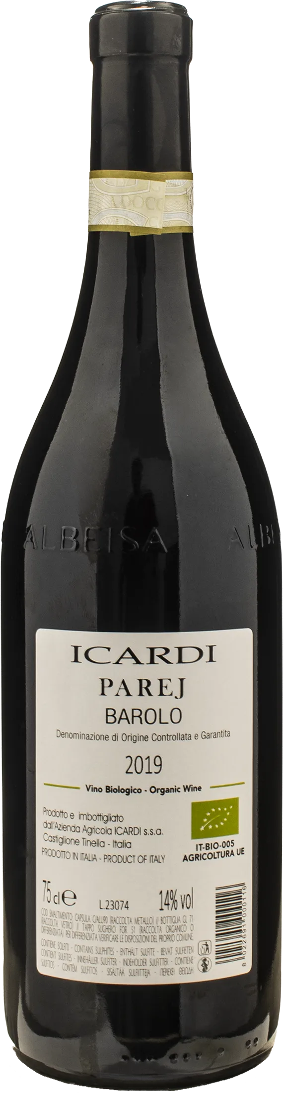 Icardi Barolo Parej 2019