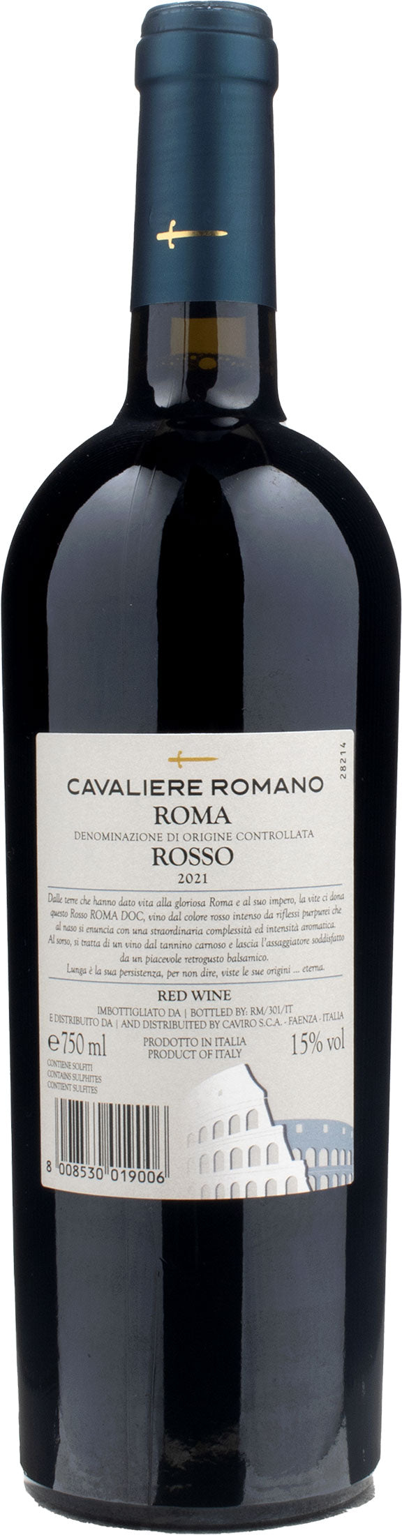 Il Cavaliere Romano Rosso Roma 2021