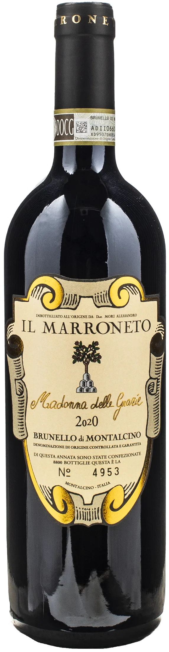 Il Marroneto Brunello Montalcino Madonna delle Grazie 2020