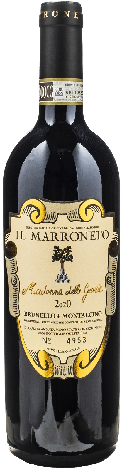 Il Marroneto Brunello Montalcino Madonna delle Grazie 2020