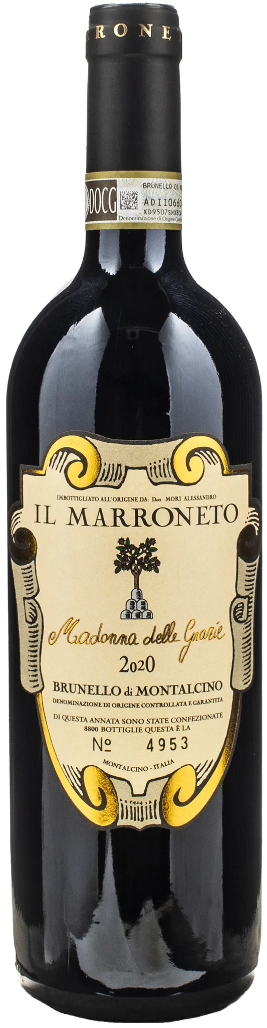 Il Marroneto Brunello Montalcino Madonna delle Grazie 2020